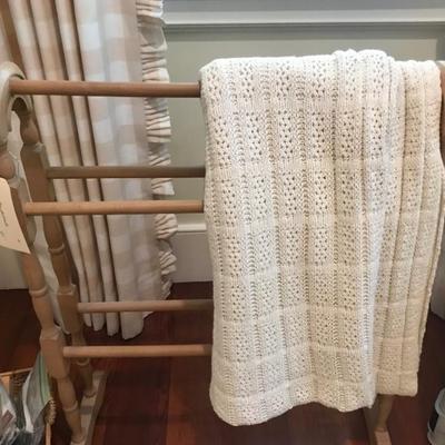 blanket rack $45