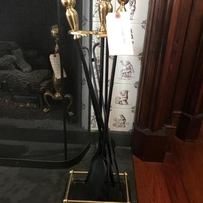 fireplace tools $195