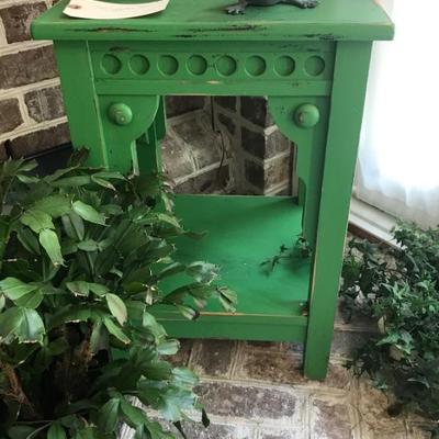painted table $175
16 X 16 X 24"