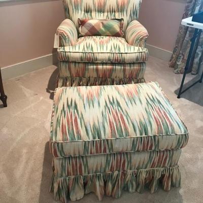 armchair and ottoman $495
ottoman 27 X 20 X 18"
2 sets available