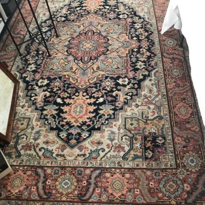 Karastan wool Heriz rug $950
68 X 114"