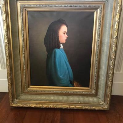 Gerardo B. Caballero painting of Pauline De Camp $2,200
reserve