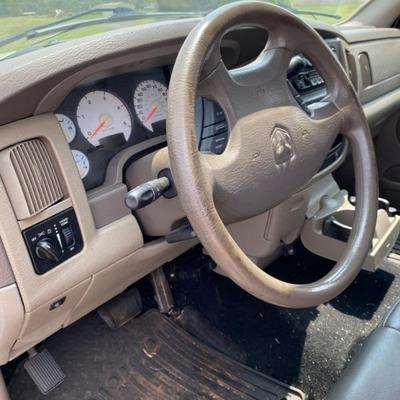 Interior of Dodge Ram
