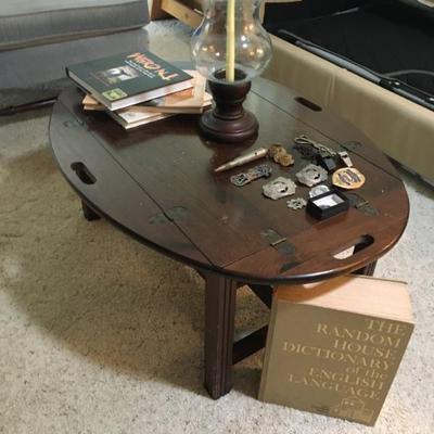 Four-side Drop-Leaf Coffee Table