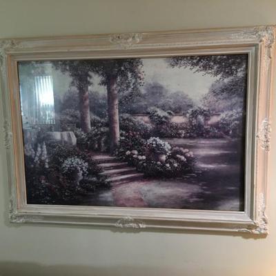 Large Print In Ivory Frame