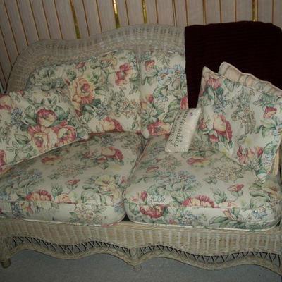 Pennsylvania House Rattan and Wicker Loveseat