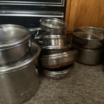 Revere copper bottomed pots and pans! 