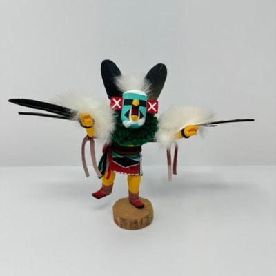 Vintage Signed Kachina Doll - Dancing Eagle