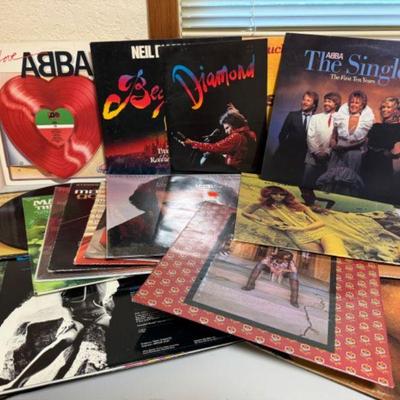 Eclectic Vinyl Record Collection