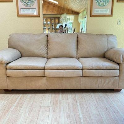  Leather Sofa
