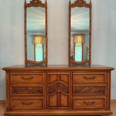 1960s Hollywood Regency Mirror Set