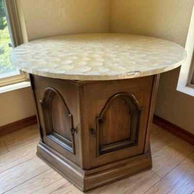 Side Table & Storage