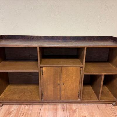 Mid-Century Bar Cabinet/Credenza w/ Veneer Top
