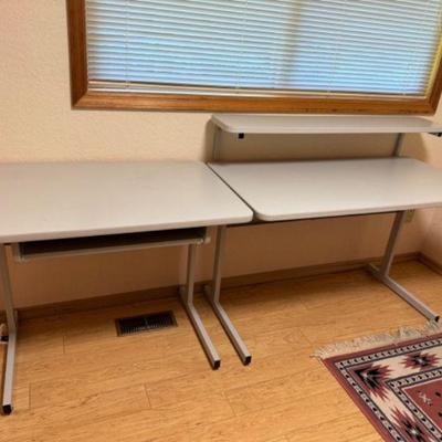 Double Layer Computer Desk