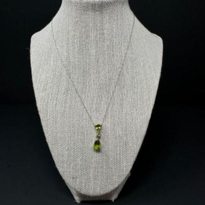 10k White Gold Necklace