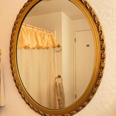 Oval Wall Mirror 