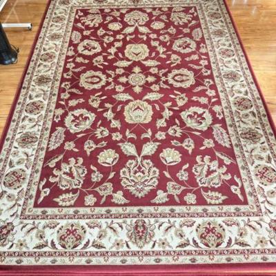 Dorchester Claret Luxury Area Rug (Soft 100% Olefin)