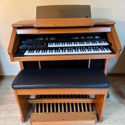 Roland Atelier AT90s Organ In Light Wood Finish