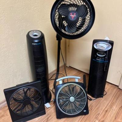 Therapure Air Purifier,  Vornado Floor Fan, 02 Cool Portable Fan