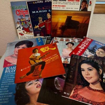 Eclectic Vinyl Record Collection