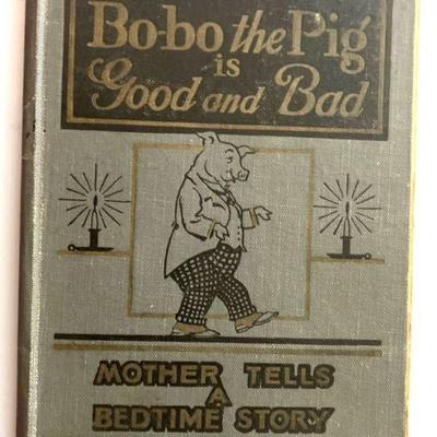 Book "BOBO THE PIG IS GOOD and BAD"
