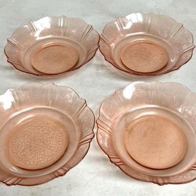 Pink Depression Glass