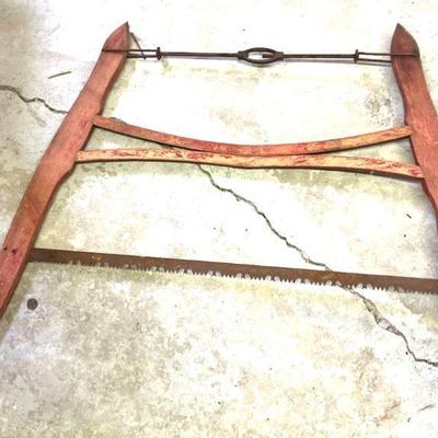 Old Saw in Red Surface
