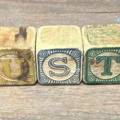 Old Children's Blocks #1
