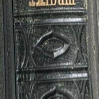 Antique Gutta Percha Photo Album (AS IS)
