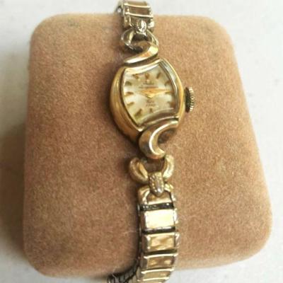 "Jules Jurgenson" 14K G.F. Ladies Wristwatch
