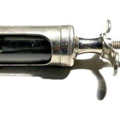 Antique Veterinary Syringe