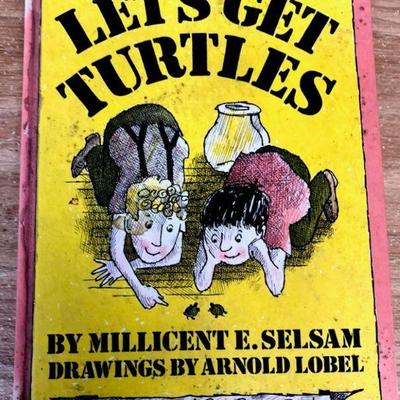 1965 Book "LET'S GET TURTLES", A Delight!
