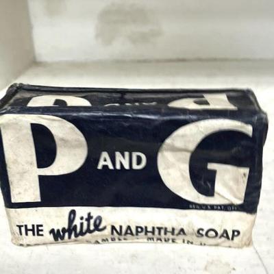 New Old Stock, Unused Bar of 'P&G" Soap
