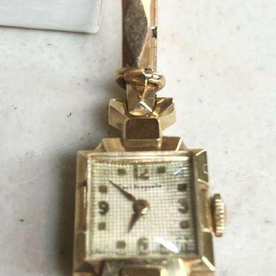 14K Gold Ladies Wristwatch - Paul Breguette
