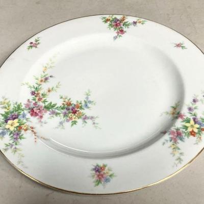 TWO (2) MCNICOL CHINA PLATES
