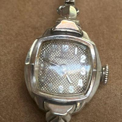 "CARAVELLE" Ladies Wristwatch, 10K KGP Bezel
