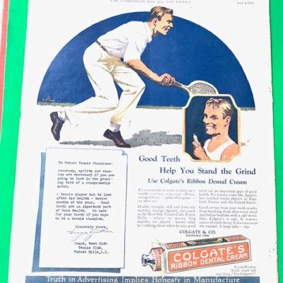 1925 Ad for COLGATE Toothpaste