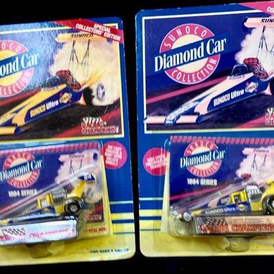 TWO (2) MIP SUNOCO Diamond Car Hot Rods
