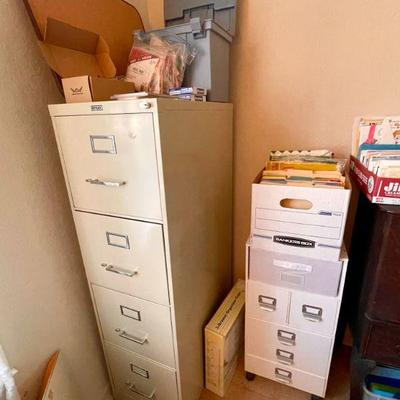 Filing supplies.