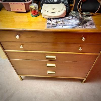 Vintage MCM Drexel "Sun Coast" bedroom suite - Chest - 38" x 18" x 41" 