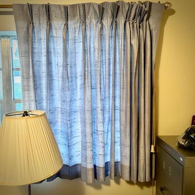 All curtains, drapes, and window treatments