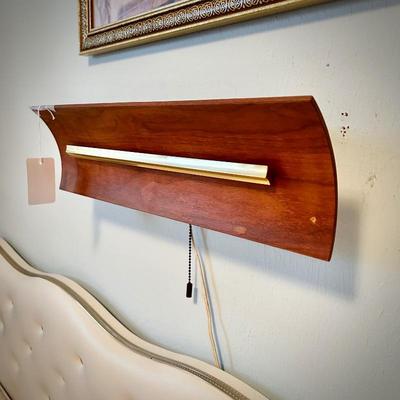 Multiple vintage MCM hanging light fixtures