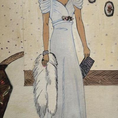 Original fashion illustration