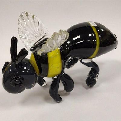 LARGE ART GLASS BEE