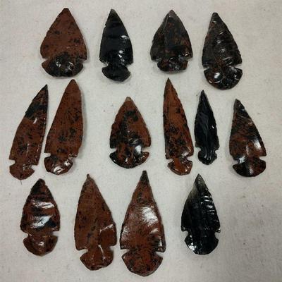 NEW OBSIDIAN ARROW HEADS