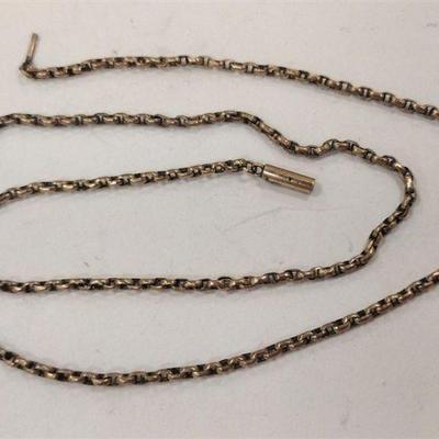9ct GOLD CHAIN, NO CLASP