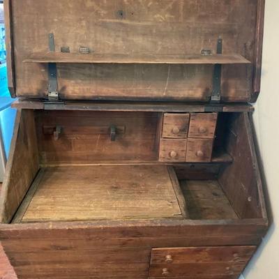 Inside of the chuck wagon kitchen