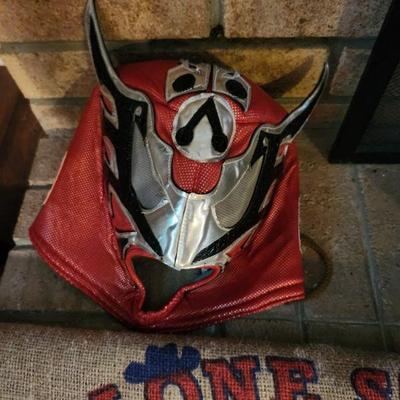 The devil mask purchased in mexico