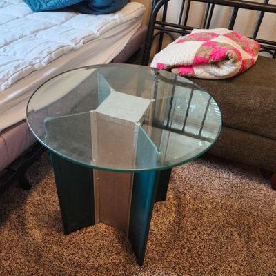 Awesome glass table