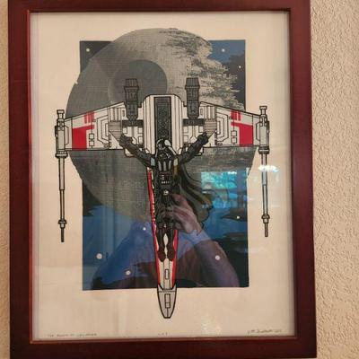 For Star Wars fans, this is a sceen print that my friend made (2 of 8)